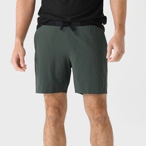Vuori Men’s Green Domain Performance Shorts Size Medium/Large